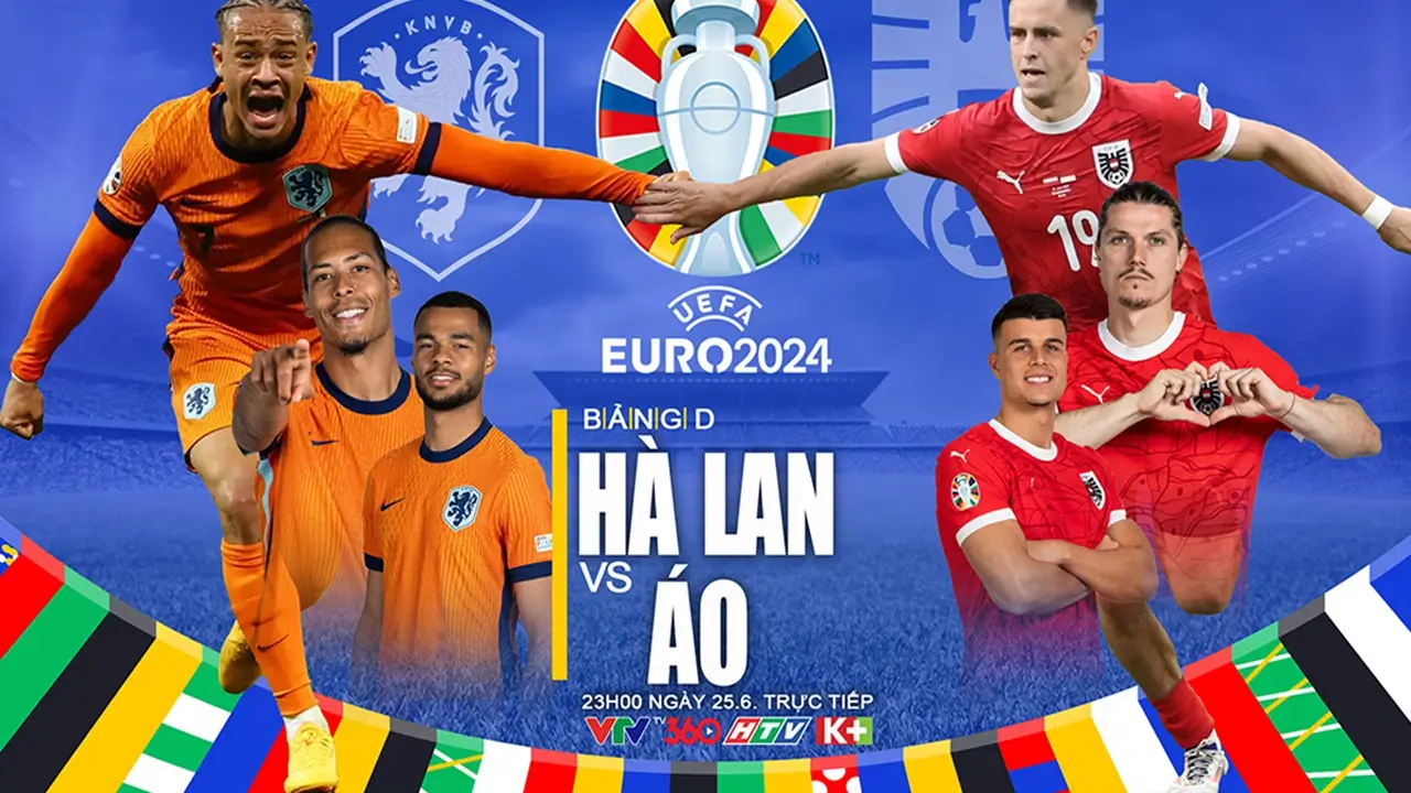 Link Xem Trực Tiếp Hà Lan vs Áo Tại Euro 2024